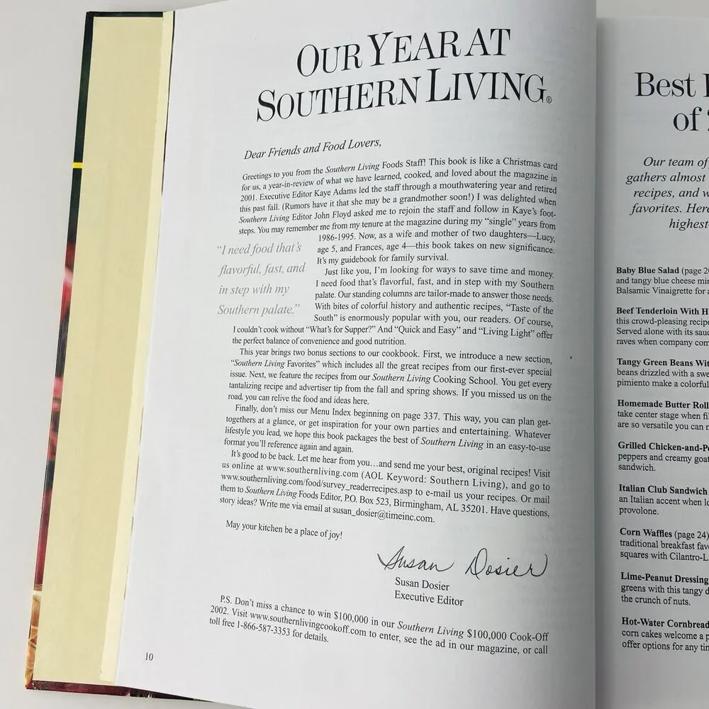 Southern Living 2001: Annual Recipes (Southern Living Annual Recipes)
